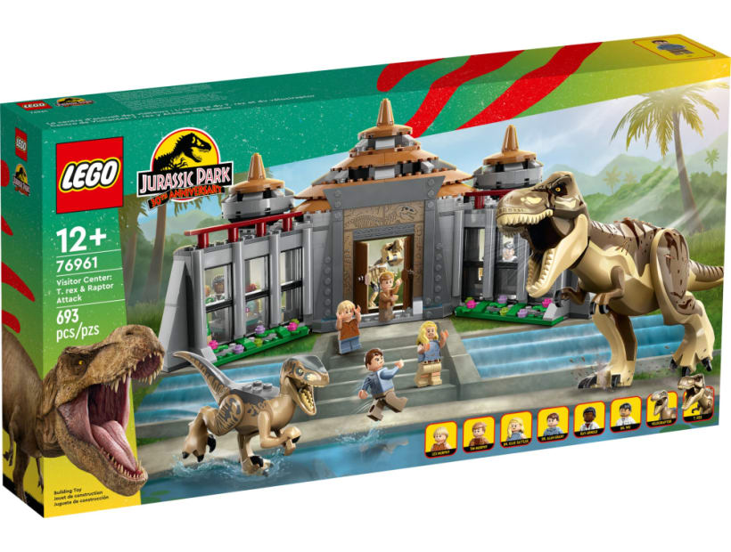 Image of 76961  Angriff des T. rex und des Raptors aufs Besucherzentrum