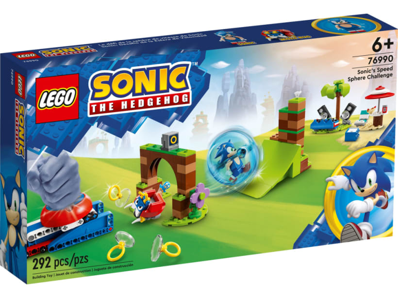 Image of LEGO Set 76990 Sonic's Speed Sphere Challenge