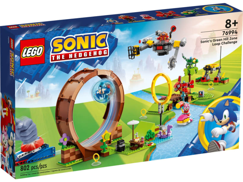 Image of LEGO Set 76994 Sonic et le défi du looping de Green Hill Zone