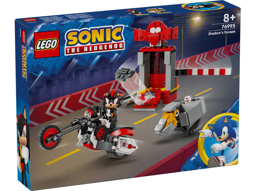 Image of LEGO Set 76995 Shadow the Hedgehog Flucht