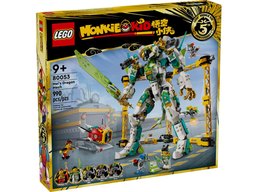 Image of LEGO Set 80053 Le robot dragon de Mei